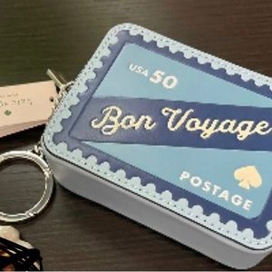 NWOT Kate Spade Fresh Water off the grid coin purse